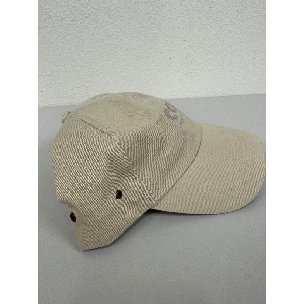 Crown Royal Hat Baseball Cap Adjustable Adult Tan‎ Purple Logo - Picture 8 of 12